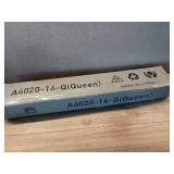 Metal Bed Frame,Queen Size Bed Frame with Storage Space,Heavy Duty Sturdy Mattress Foundation,Easy Assembly,No Box Spring Needed, Black,16 Inch,Queen - Retail: $60