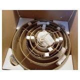 Boho Rattan Chandelier, 6-Light Dining Room Light Fixture, - Retail: $160