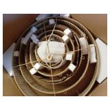 Boho Rattan Chandelier, 6-Light Dining Room Light Fixture, - Retail: $160