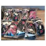 Pack of 9 ,Protector Set for Children, Knee and Elbow Pads for Children and Wrist Protectors for Inline Skateboard BMX Cycling Inline Skate Pads Children - Retail: $90