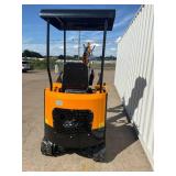 (Unused)- Vicsec- New VC15 Mini ExcavatorColor: (Yellow) - Retail: $0