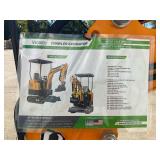 (Unused)- Vicsec- New VC15 Mini ExcavatorColor: (Yellow) - Retail: $0