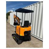 (Unused)- Vicsec- New VC15 Mini ExcavatorColor: (Yellow) - Retail: $0