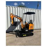 (Unused)- Vicsec- New VC15 Mini ExcavatorColor: (Yellow) - Retail: $0