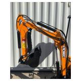 (Unused)- Vicsec- New VC15 Mini ExcavatorColor: (Yellow) - Retail: $0