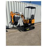 (Unused)- VICSEC VC13J-Y Mini Crawler ExcavatorColor: (Yellow) - Retail: $0