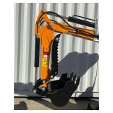 (Unused)- VICSEC VC13J-Y Mini Crawler ExcavatorColor: (Yellow) - Retail: $0