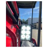 (Unused)- New VICSEC VC13-R Mini Excavator Color: (Red) - Retail: $0