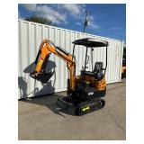 (Unused)- VICSEC - New Mini Excavator VC15P - 1500kg Compact DiggerColor: (Yellow)
