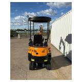 (Unused)- VICSEC - New Mini Excavator VC15P - 1500kg Compact DiggerColor: (Yellow)