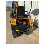 (Unused)- VICSEC - New Mini Excavator VC15P - 1500kg Compact DiggerColor: (Yellow)