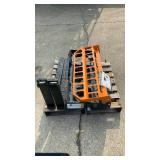 (Unused)- 42in Beveled Skid Steer Pallet Fork
