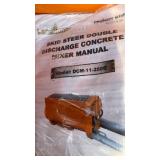 (Unused)- Landini DCM-11-250G Skid Steer Double Discharge Concrete Mixer