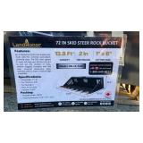 LandHonor 72-inch Skid Steer Rock Bucket RB-14-72W