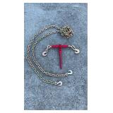 (Unused) - LandHonor 9200lb Ratchet Load Binder with G70 Transport Chain Set - LHR-RC9200