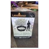LandHonor 36-inch Round Metal Fire Pit Ring