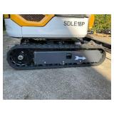 (Unused)- New SDLE18P Mini Excavator - Retail: $12,500