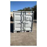 (Unused) - 10ft Storage Container with Window & Side Door - light grayDFCU1665764
