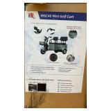 (Unused)-*Green* IRGC40 High-End Mini Golf Cart - Electric Vehicle