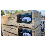 45x25 ft (K4525) Heavy-Duty Double Garage Steel Barn Shed - (Unused) 2 Box Set