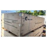 23x22 FT (K2223)Double Garage Metal Shed - Unused