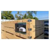 23x22 FT (K2223)Double Garage Metal Shed - Unused