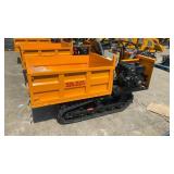 (Unused)-SDLD25 Crawler Dumper with Seat - Heavy Duty Mini Track Dumper