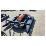 (HDBC-72W)Arteer 72-inch Skid Steer 4-Blade Brush Cutter Unused