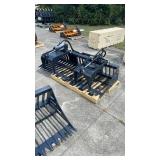 (RGB-84W) 84-inch Arteer Rock Grapple Bucket Unused