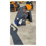 (ASSB-72W)72-inch Angle Skid Steer Broom Attachment Unused