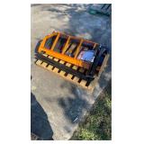 (PF-42L) 42 inch skid steer forks  Unused