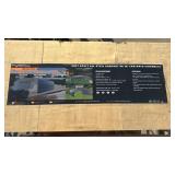 (Unused) - Arteer - (QB-WG-2020) 20x20ft All-Steel Carport with Enclosed Sidewalls