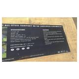 (Unused) - Arteer - (QB-WG-2020) 20x20ft All-Steel Carport with Enclosed Sidewalls