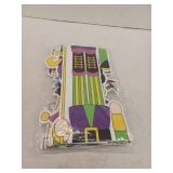 Memorywuu 4 Pcs Mardi Gras Yard Statue Ornaments