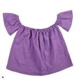 Sweatyrocks Womens Purple Blouse, Large