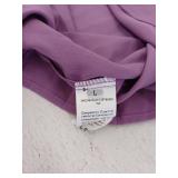 Sweatyrocks Womens Purple Blouse, Large