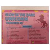 Glow In The Dark Unicorn Terrarium Kit for Kids