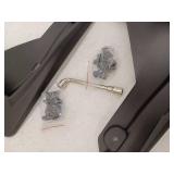 Front And Rear Fender Mud Flaps, Black, FT24042402