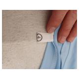 Light Blue T-Shirt with Cartoon Bunny Design