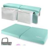 Bath Kneeler and Elbow Rest Pad Set with Storage