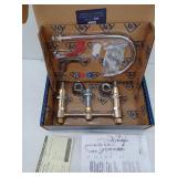 T And S Brass B-2866-05-Fc15 1.4 GPM 8  Concealed Deck Mounted Lavatory Faucet - Chrome