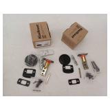 Kwikset One-Sided Deadbolt, Matte Black- lot of 2