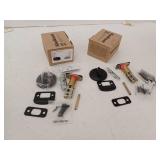 Kwikset One-Sided Deadbolt, Matte Black- lot of 2