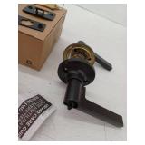 Schlage J54-Sol Solstice Single Cylinder Keyed Entry Door Lever Set (Formerly Dexter) -