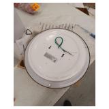 Modern LED Flush Mount Ceiling Light - 12" Brushed Nickel