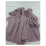 Floerns Womens Boho Ditsy Floral Print Off Shoulder Long Sleeve Split Maxi A Line Dress Size Large