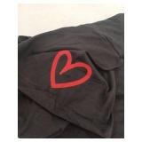 Spider Web Heart T-Shirt 2XL