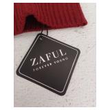 ZAFUL Womens Cropped Sweater V-Neck Long Sleeve Crop Sweater Pullover Medium
