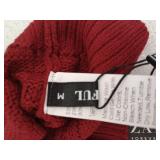 ZAFUL Womens Cropped Sweater V-Neck Long Sleeve Crop Sweater Pullover Medium