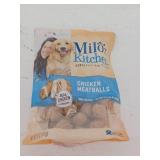 Milos Kitchen Chicken Meatballs Chewy Dog Treats - 18oz
